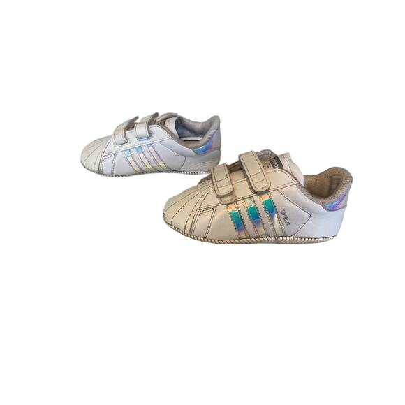 Addidas Ortholite Superstar Baby Shoes Size 5 - Picture 7 of 8